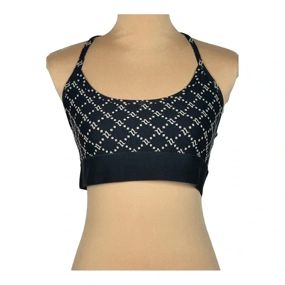 Noli‎ Yoga Monogram Jacquard Sports Set Top/Bottom NWT